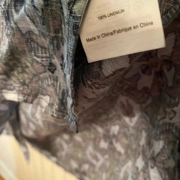 Tory Burch 100% linen tunic - Picture 3 of 5